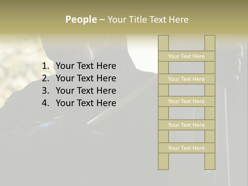 Maske Kripo Entf PowerPoint Template