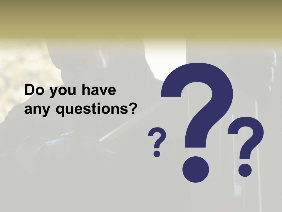 Maske Kripo Entf PowerPoint Template