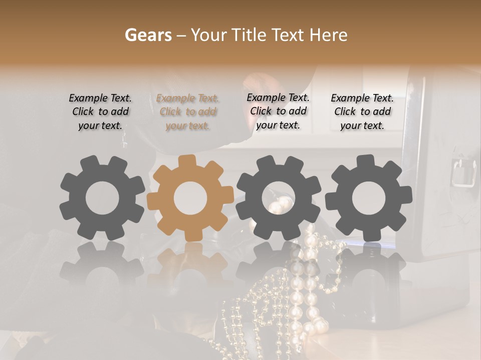 Kriminell Maskiert Alarmanlage PowerPoint Template