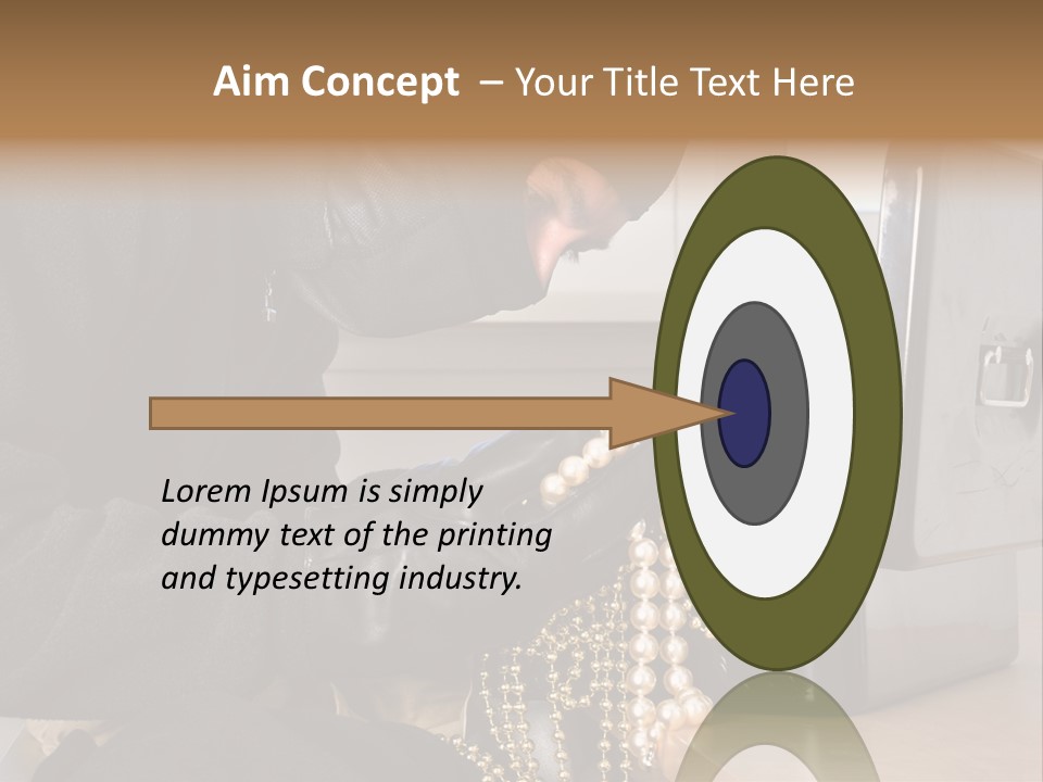 Kriminell Maskiert Alarmanlage PowerPoint Template