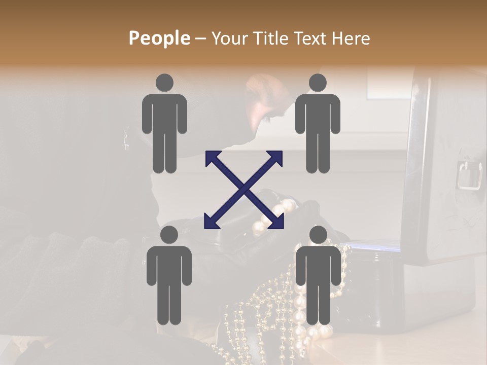 Kriminell Maskiert Alarmanlage PowerPoint Template