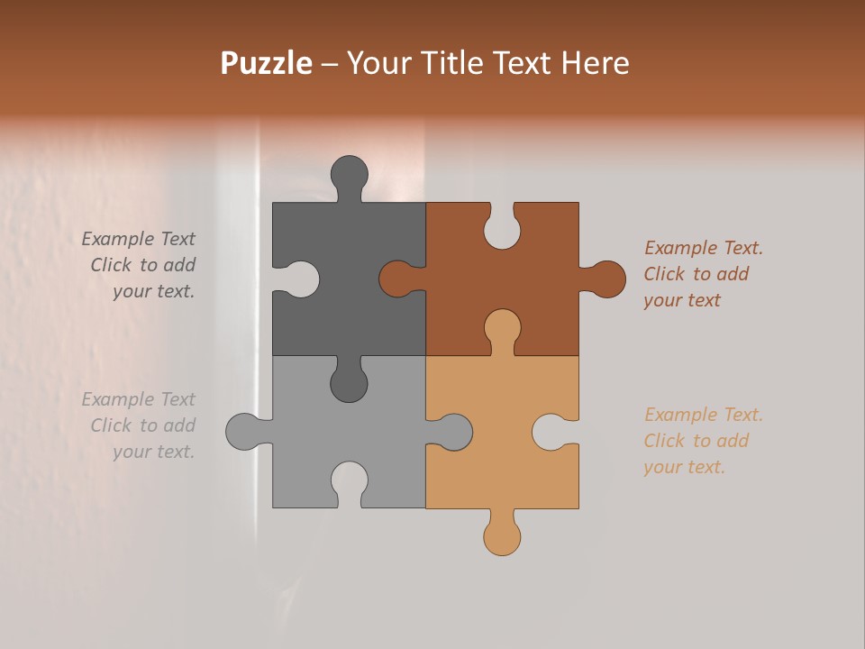 Spuren Raub Versichern PowerPoint Template