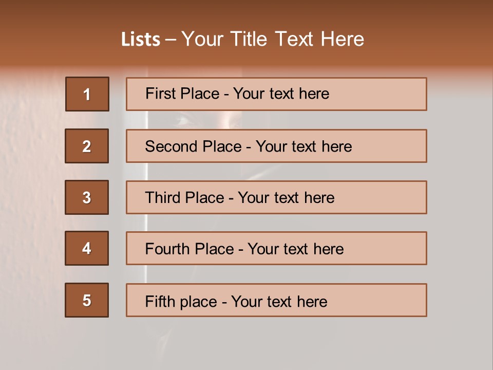 Spuren Raub Versichern PowerPoint Template