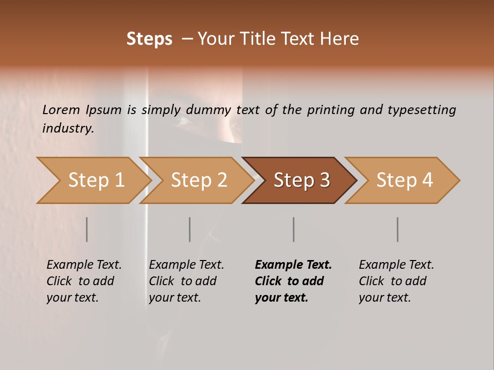 Spuren Raub Versichern PowerPoint Template