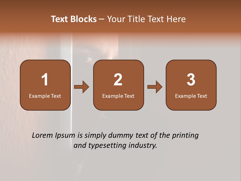 Spuren Raub Versichern PowerPoint Template