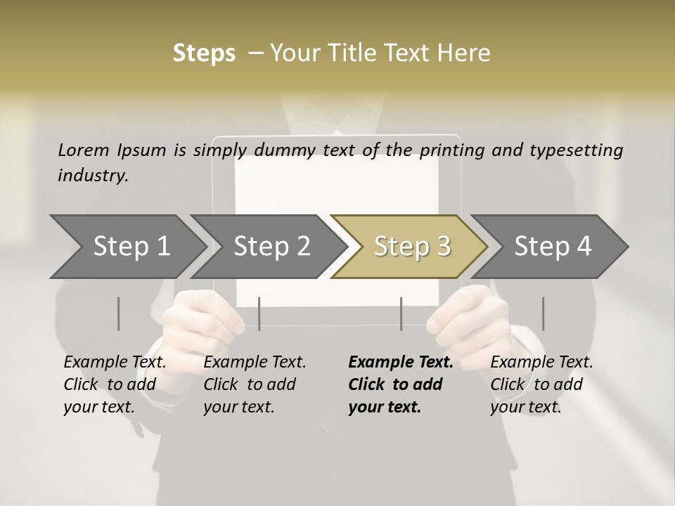 Technology Internet Visual PowerPoint Template