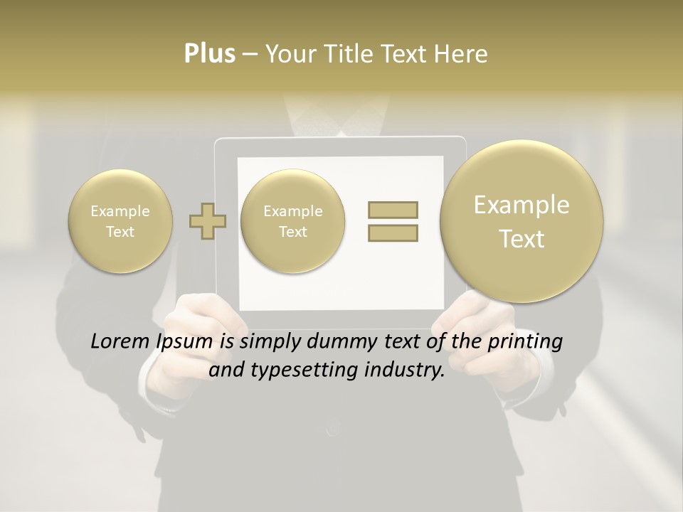 Technology Internet Visual PowerPoint Template