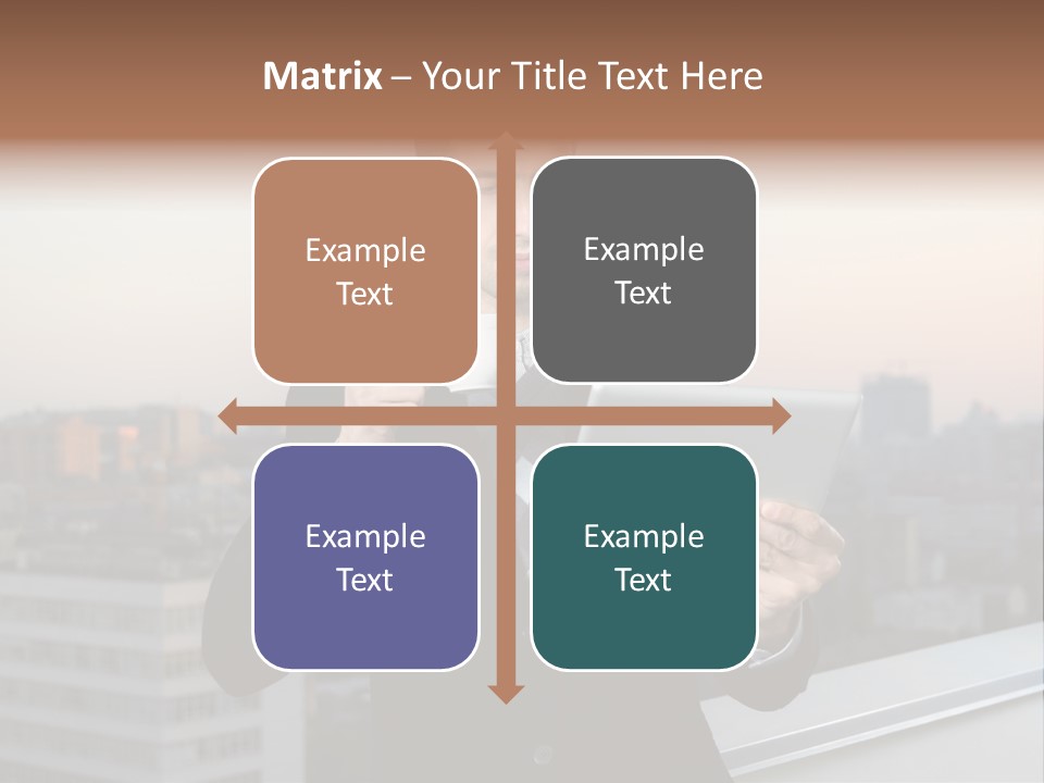 Check City Casual PowerPoint Template