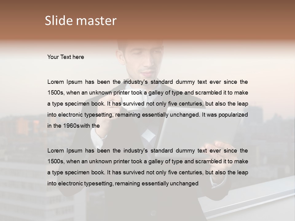 Check City Casual PowerPoint Template