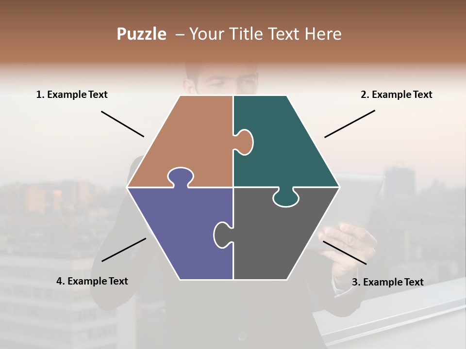 Check City Casual PowerPoint Template