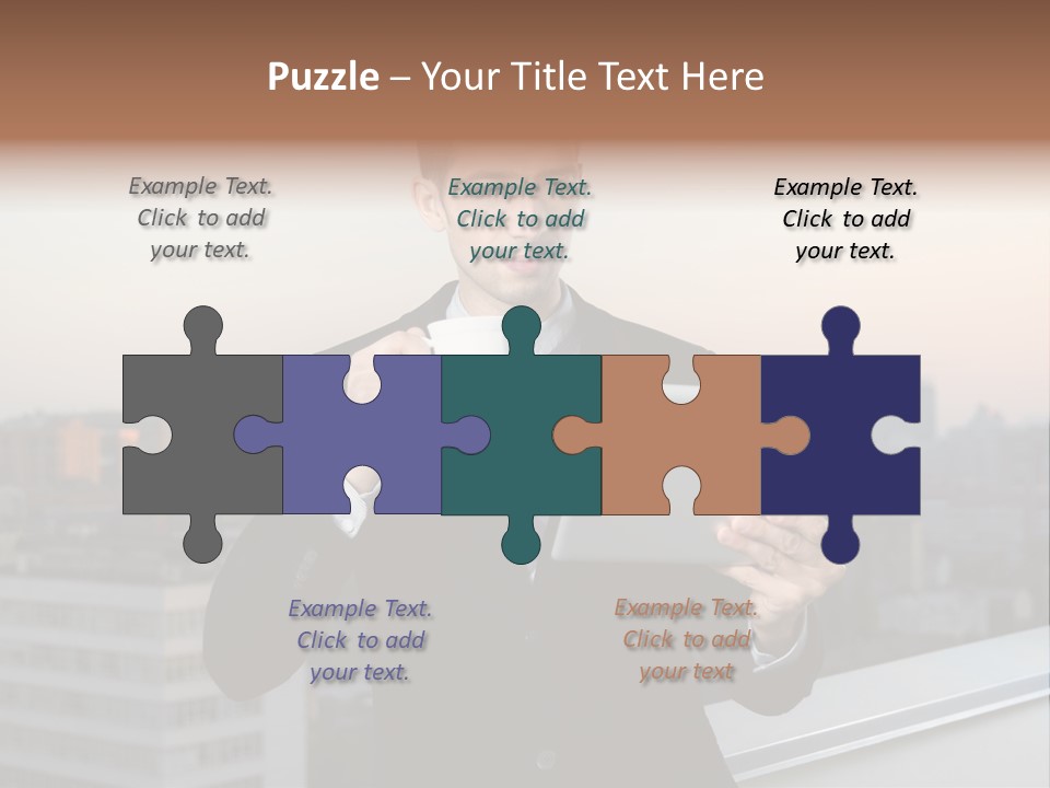 Check City Casual PowerPoint Template