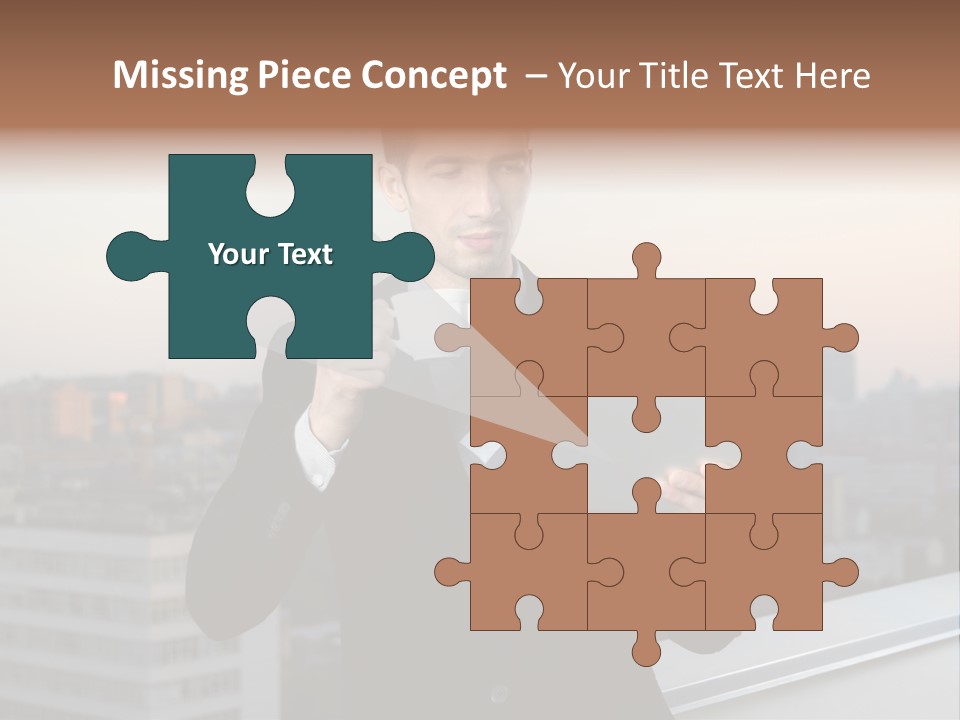 Check City Casual PowerPoint Template