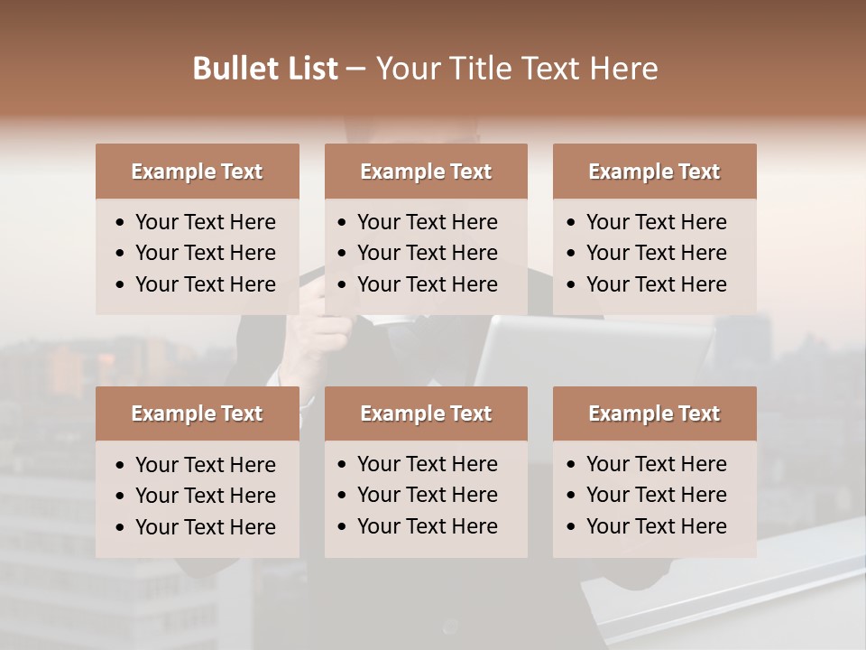 Check City Casual PowerPoint Template