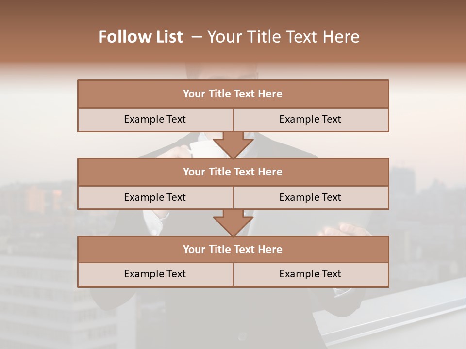 Check City Casual PowerPoint Template