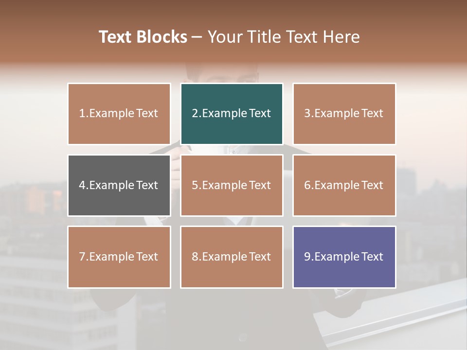 Check City Casual PowerPoint Template