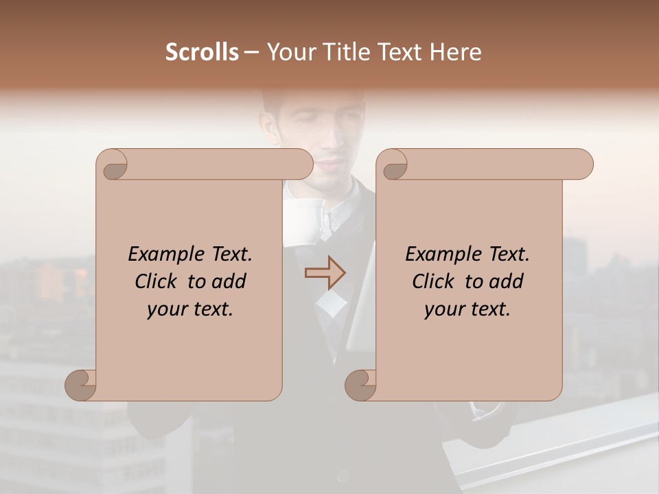 Check City Casual PowerPoint Template