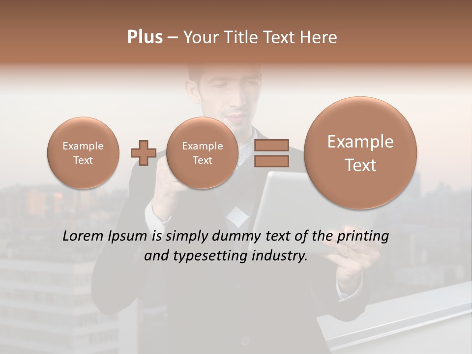Check City Casual PowerPoint Template