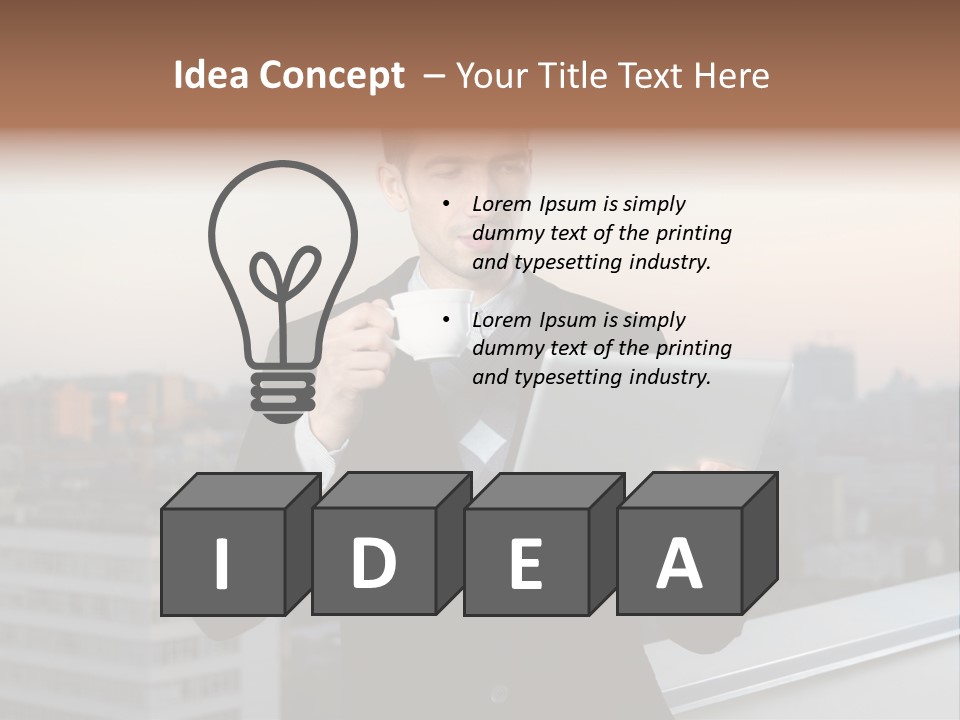 Check City Casual PowerPoint Template