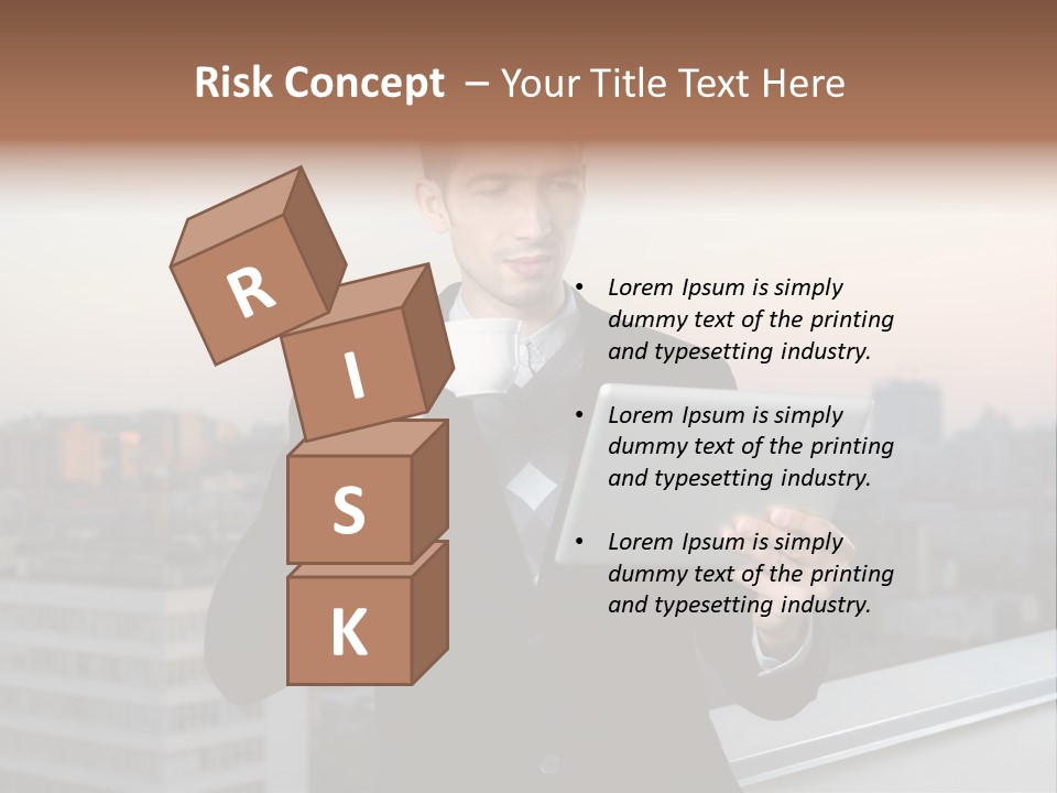 Check City Casual PowerPoint Template