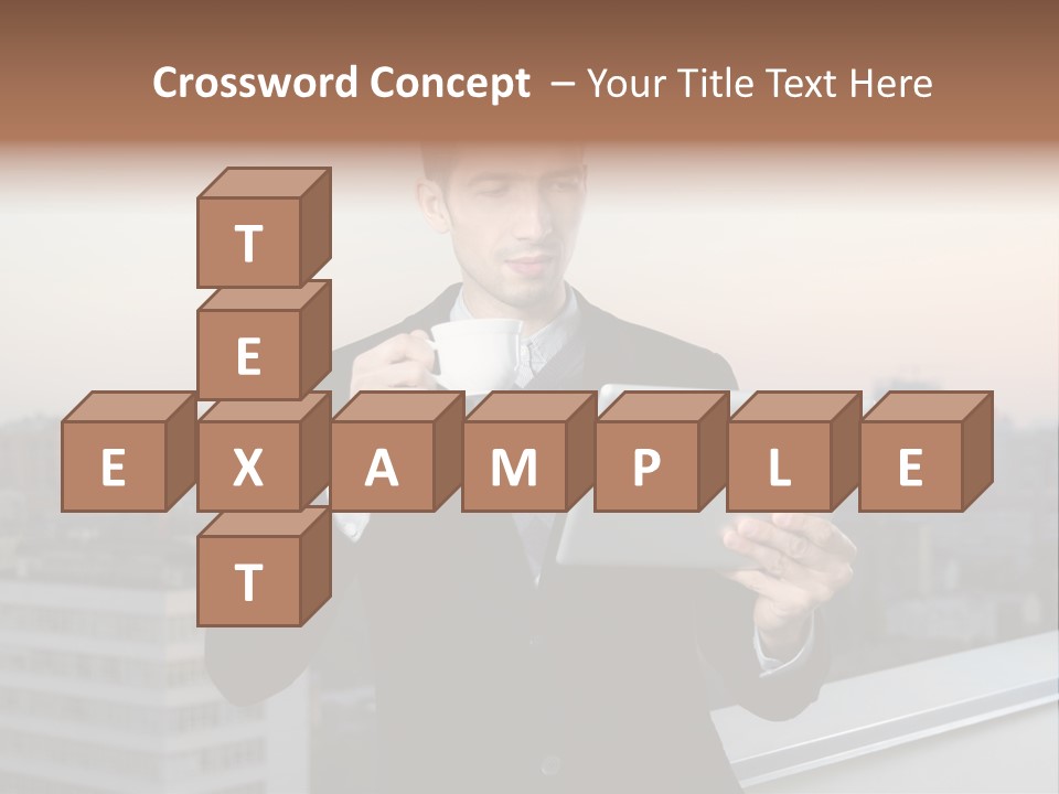 Check City Casual PowerPoint Template