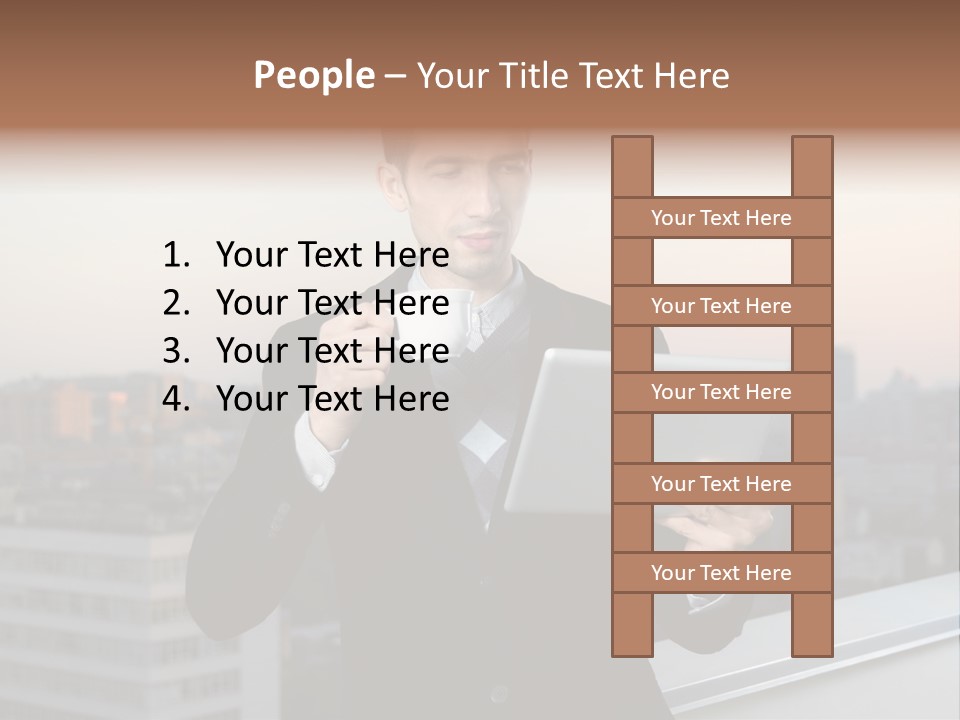 Check City Casual PowerPoint Template