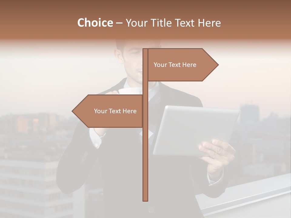 Check City Casual PowerPoint Template
