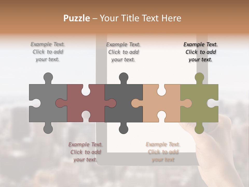 Symbol Notebook Equipment PowerPoint Template