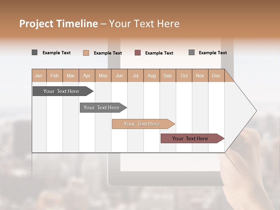 Symbol Notebook Equipment PowerPoint Template