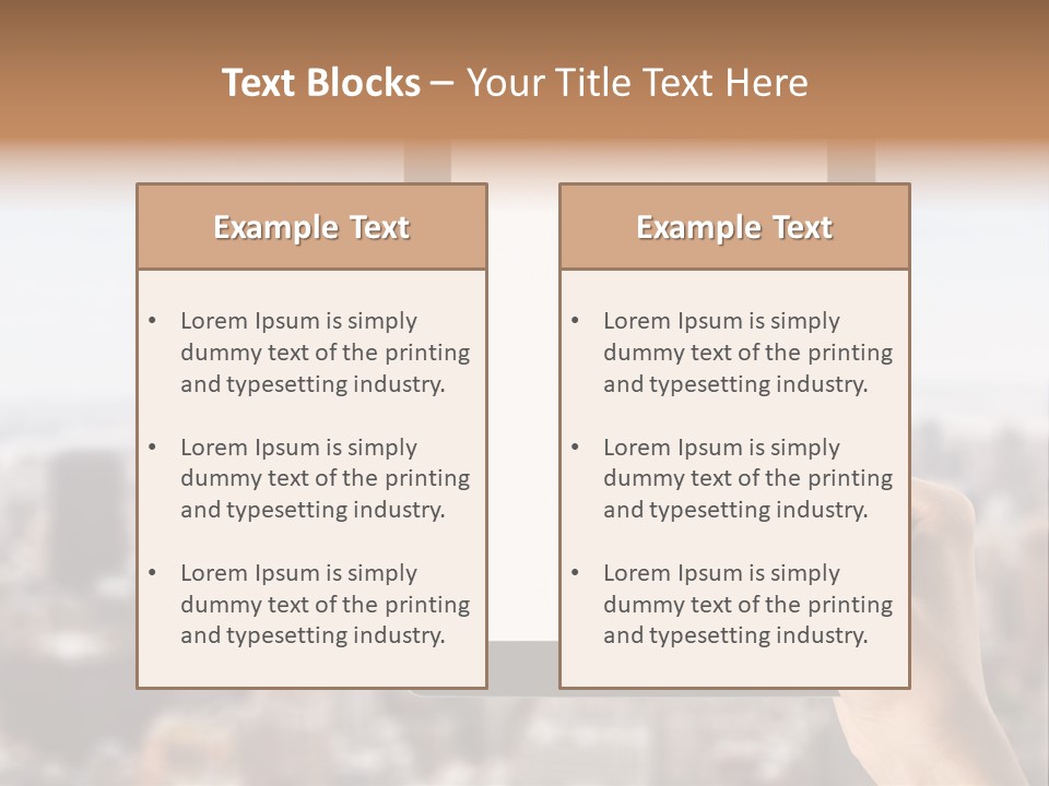 Symbol Notebook Equipment PowerPoint Template