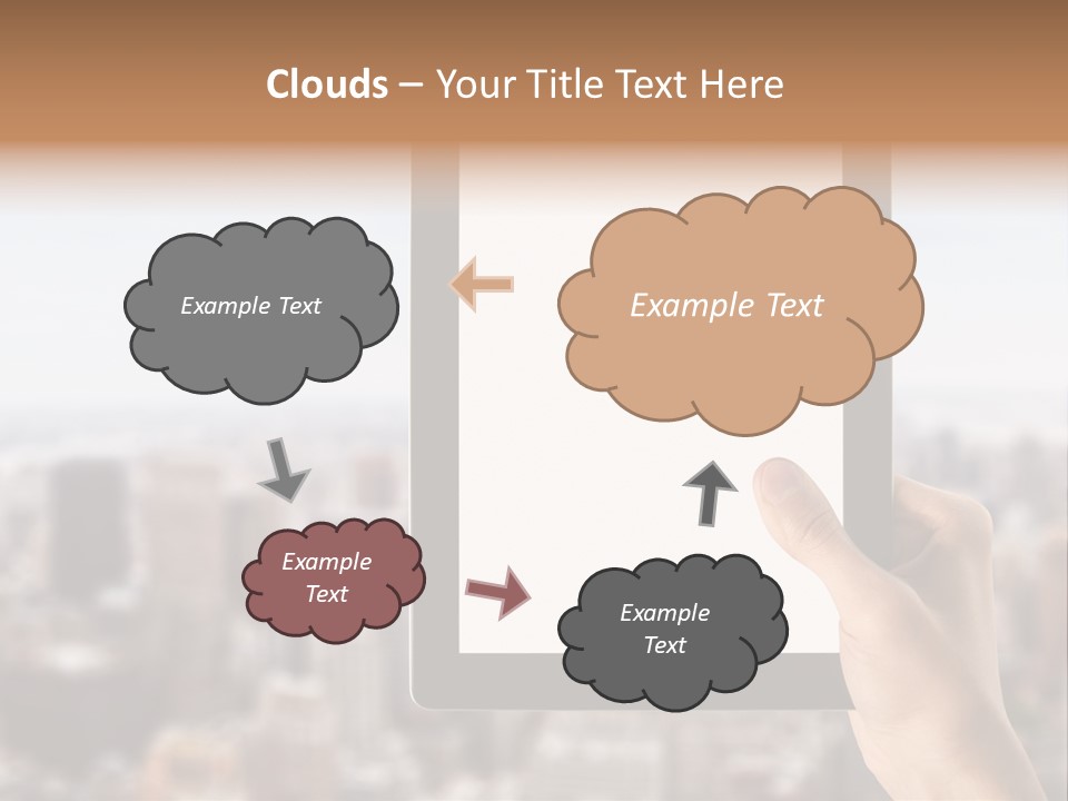 Symbol Notebook Equipment PowerPoint Template