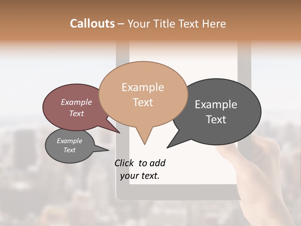 Symbol Notebook Equipment PowerPoint Template