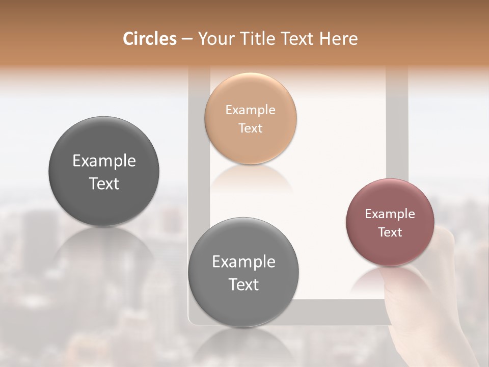 Symbol Notebook Equipment PowerPoint Template