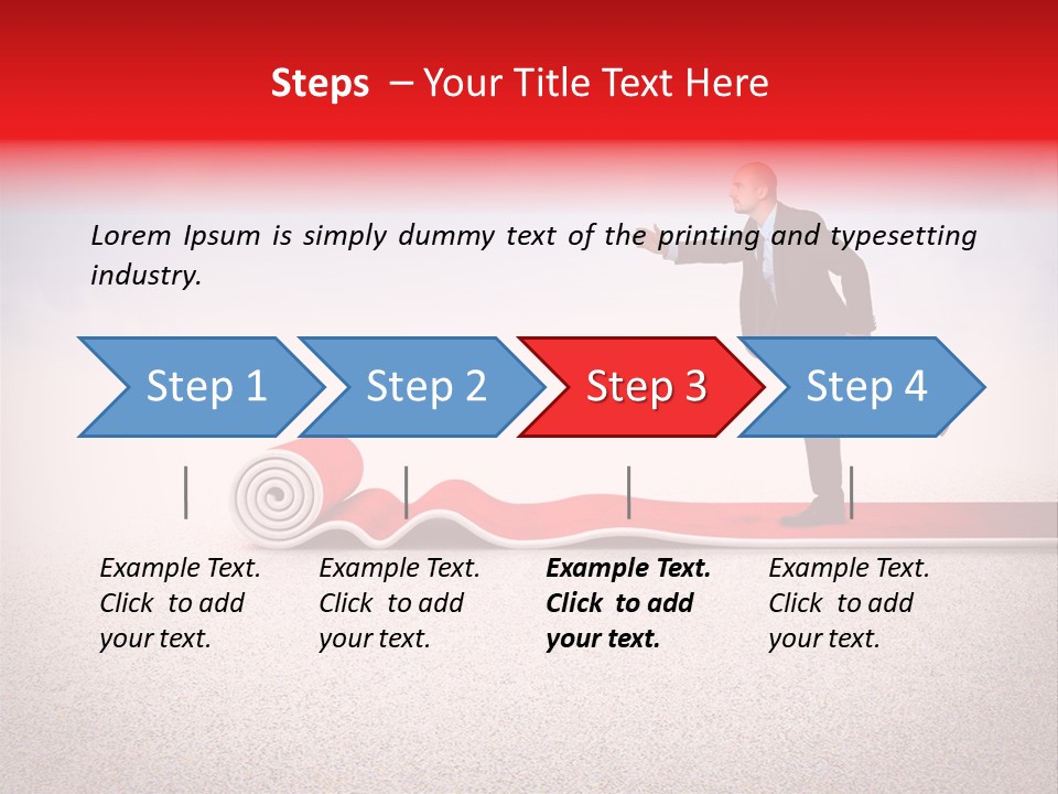 Businessman Man Luxury PowerPoint Template