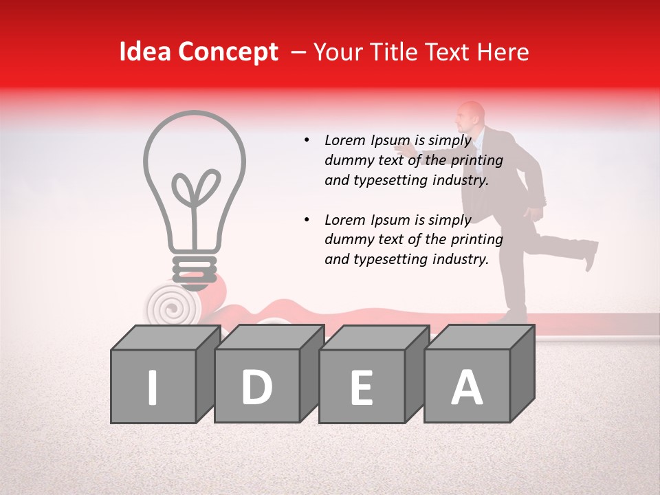 Businessman Man Luxury PowerPoint Template