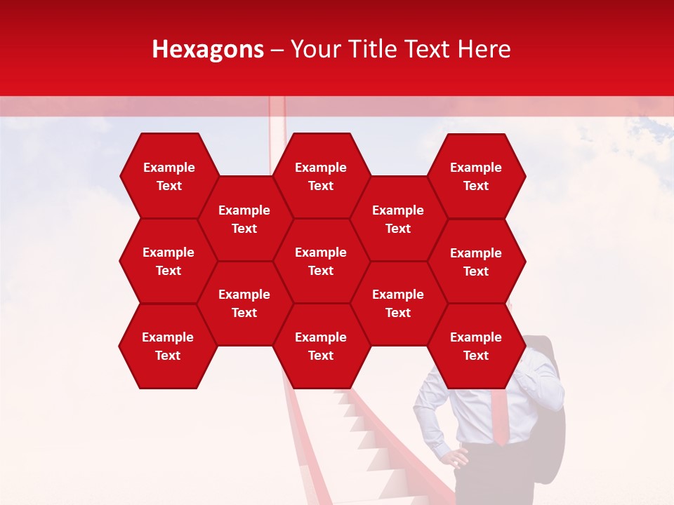 Abstract Red Concept PowerPoint Template