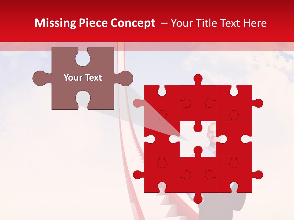 Abstract Red Concept PowerPoint Template