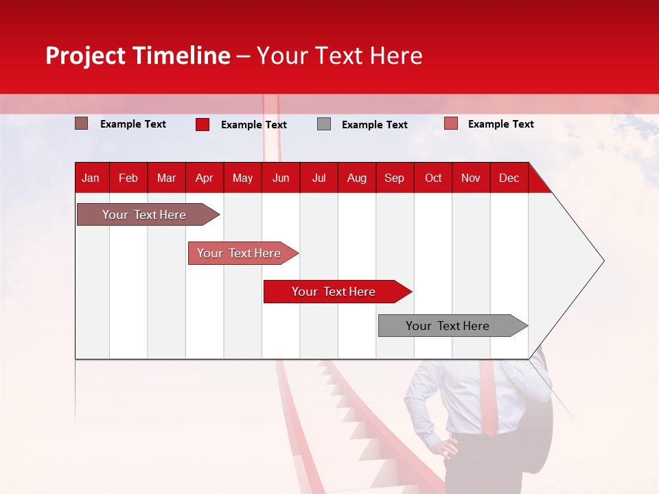 Abstract Red Concept PowerPoint Template