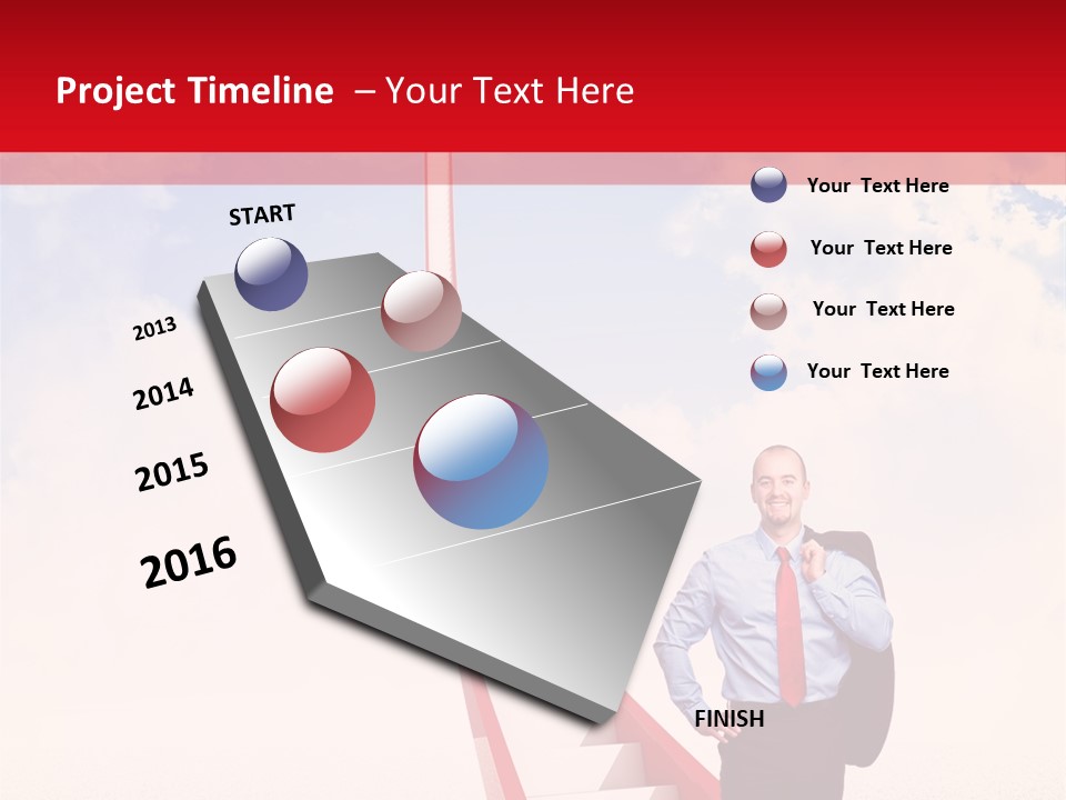 Abstract Red Concept PowerPoint Template
