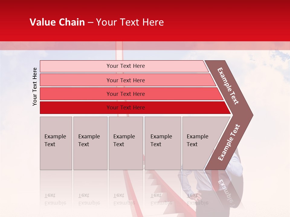 Abstract Red Concept PowerPoint Template