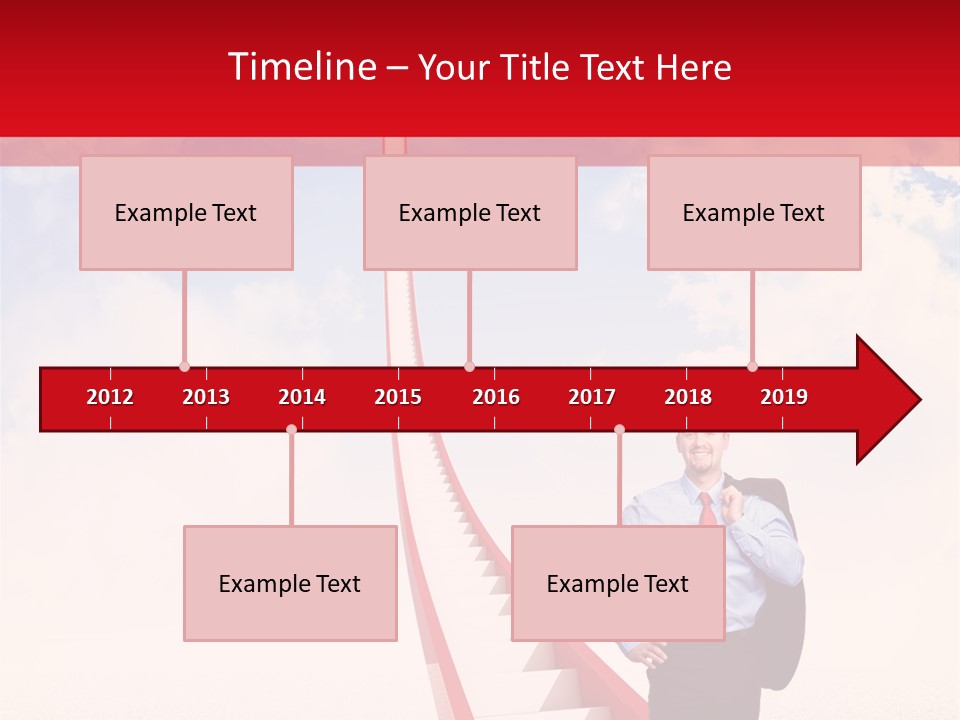 Abstract Red Concept PowerPoint Template