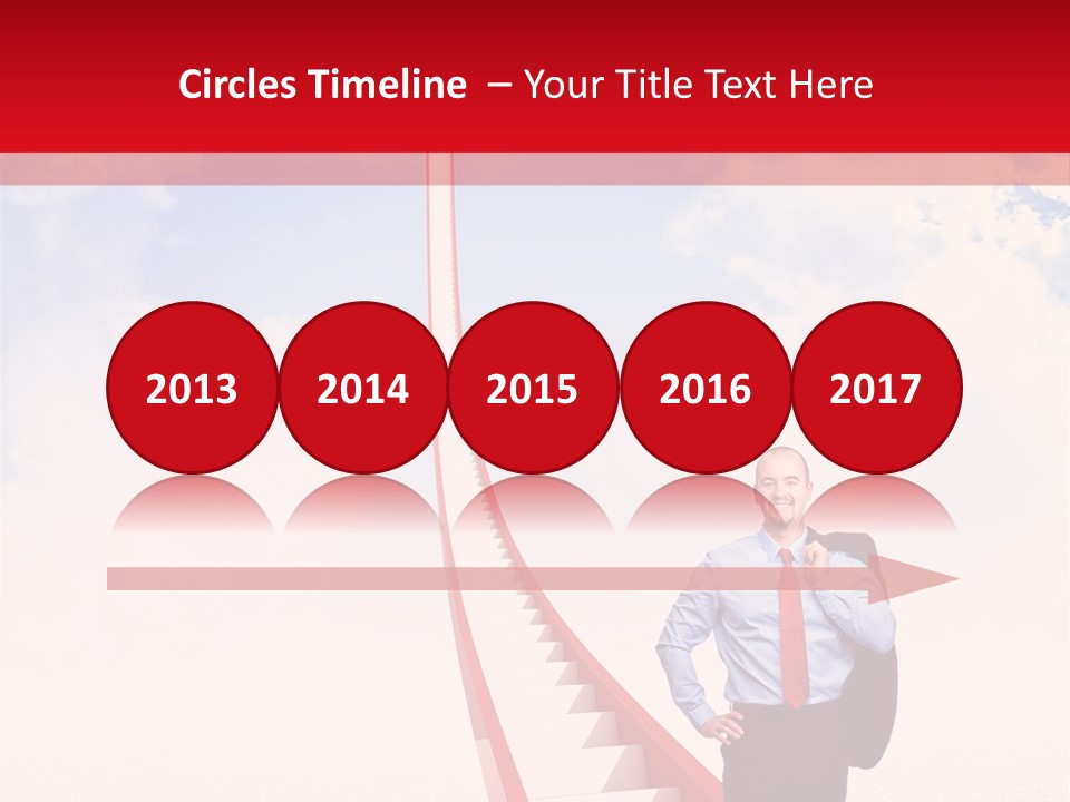 Abstract Red Concept PowerPoint Template