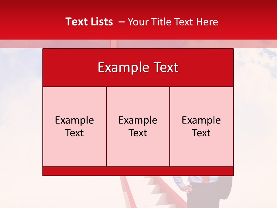 Abstract Red Concept PowerPoint Template