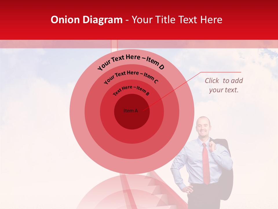 Abstract Red Concept PowerPoint Template