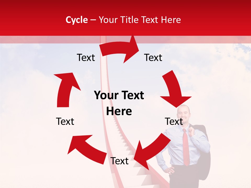 Abstract Red Concept PowerPoint Template