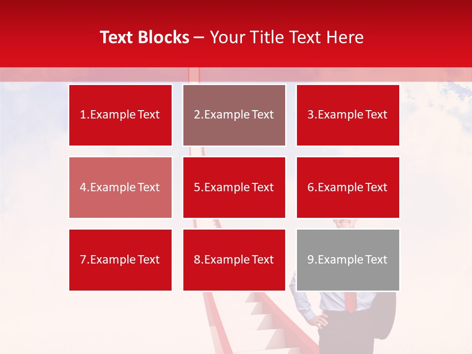 Abstract Red Concept PowerPoint Template