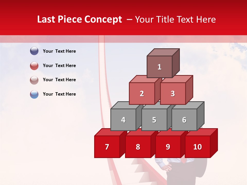 Abstract Red Concept PowerPoint Template