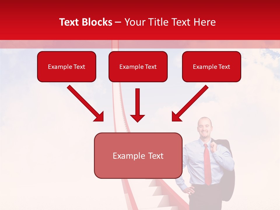 Abstract Red Concept PowerPoint Template