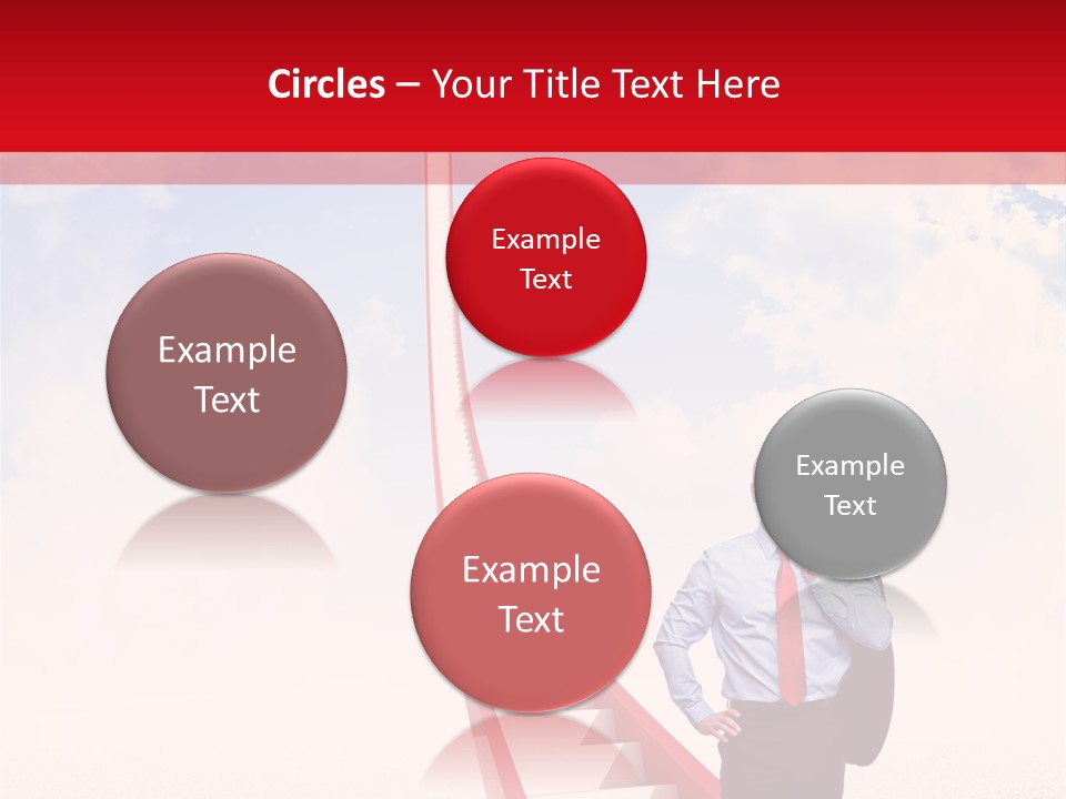 Abstract Red Concept PowerPoint Template