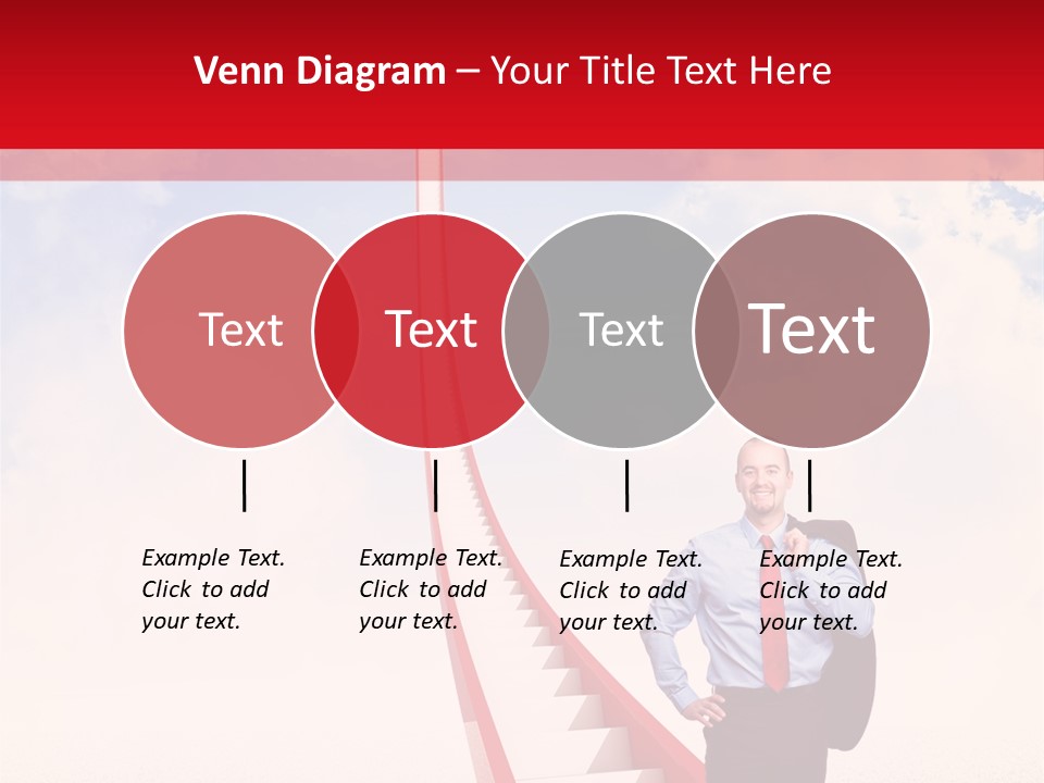 Abstract Red Concept PowerPoint Template