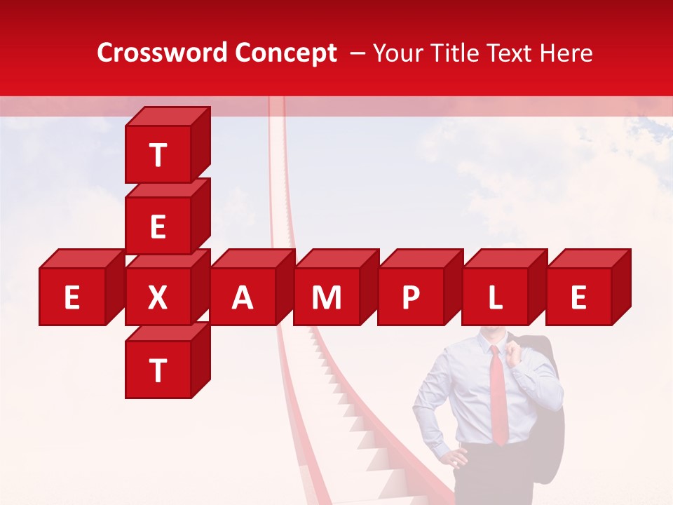 Abstract Red Concept PowerPoint Template